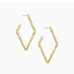Kendra Scott Rylan Hoop Earring in Gold
